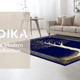 Chic Minimalist Tree Graphics(Blue)