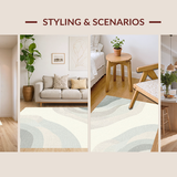 Chic Modern Gradient Textures(Beige)
