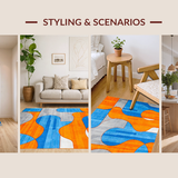 Striking Eclectic Color Fusion(Blue)
