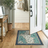 Vintage Nautical Map Area Rug