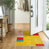 Sunrise Geometric Multi-Color Area Rug