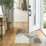 Abstract Area Beige Abstract Flow Area Rug