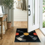 Retro Vinyl Record Area Rug