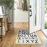 Playful Alphabet ABC Kids Area Rug