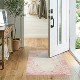 Pink Floral Vintage No. 21 Area Rug