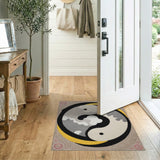 Yin-Yang Tribal Harmony Area Rug