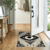 Mystic All-Seeing Eye Tribal Area Rug