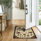 Majestic Hawk Moth Toadstool Rug