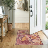 Pink Floral Vintage No. 8 Area Rug