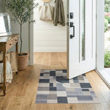 Geometric Modern Grey Modern Geometric Grey Abstract Area Rug