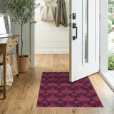 Pink Floral Vintage No. 23 Area Rug