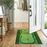 Golf Green Putting Area Rug