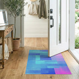 Multi-Color Geometric Modern Area Rug