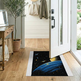 Cosmic Galaxy Planets Area Rug