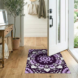 Purple Mandala Persian No. 2 Area Rug