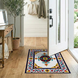 Multi-color and Patterns Ornate Traditional Persian Medallion Rug