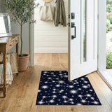 Starry Constellations Night Sky Area Rug