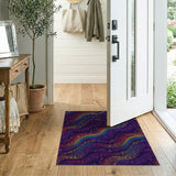 Rainbow Musical Notes Area Rug