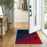 Spider Web Black Spider Area Rug
