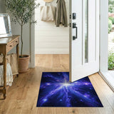 Cosmic Nebula Explosion Area Rug