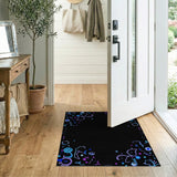 Neon Whimsical Abstract Area Rug