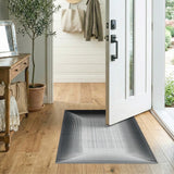 Geometric Modern Black and White Black White Geometric Tunnel Illusion Area Rug
