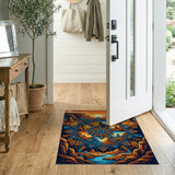 Monument Valley Mandala Sunset Area Rug