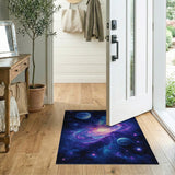 Multi-color and Patterns Cosmic Galaxy Nebula Area Rug