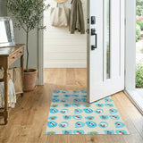 Playful Kawaii Cartoon Animals Area Rug