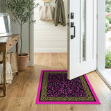 Traditional Persian Ornate Pink Floral Persian Area Rug