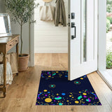 Cosmic Burst Multi-Color Abstract Area Rug