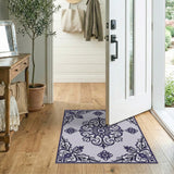 Purple Traditional Persian Medallion Rug