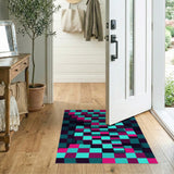 Vibrant Geometric Cube Stack Area Rug