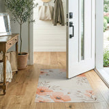 Peony Blush Peony Floral Area Rug