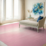 Pink Horizon Reflection Area Rug