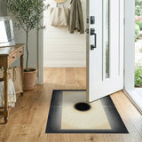 Golden Eclipse Sunburst Area Rug
