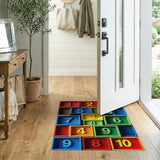 Playful Multi-Color Number Blocks Area Rug