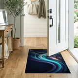 Swirling Galaxy Nebula Area Rug