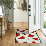 Watermelon Slice Scatter Area Rug
