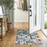 Kids Alphabet Block Area Rug