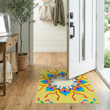 Vibrant Mandala Multi-Color Area Rug