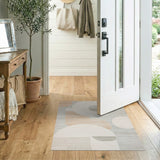 Neutral Abstract Geometric Area Rug