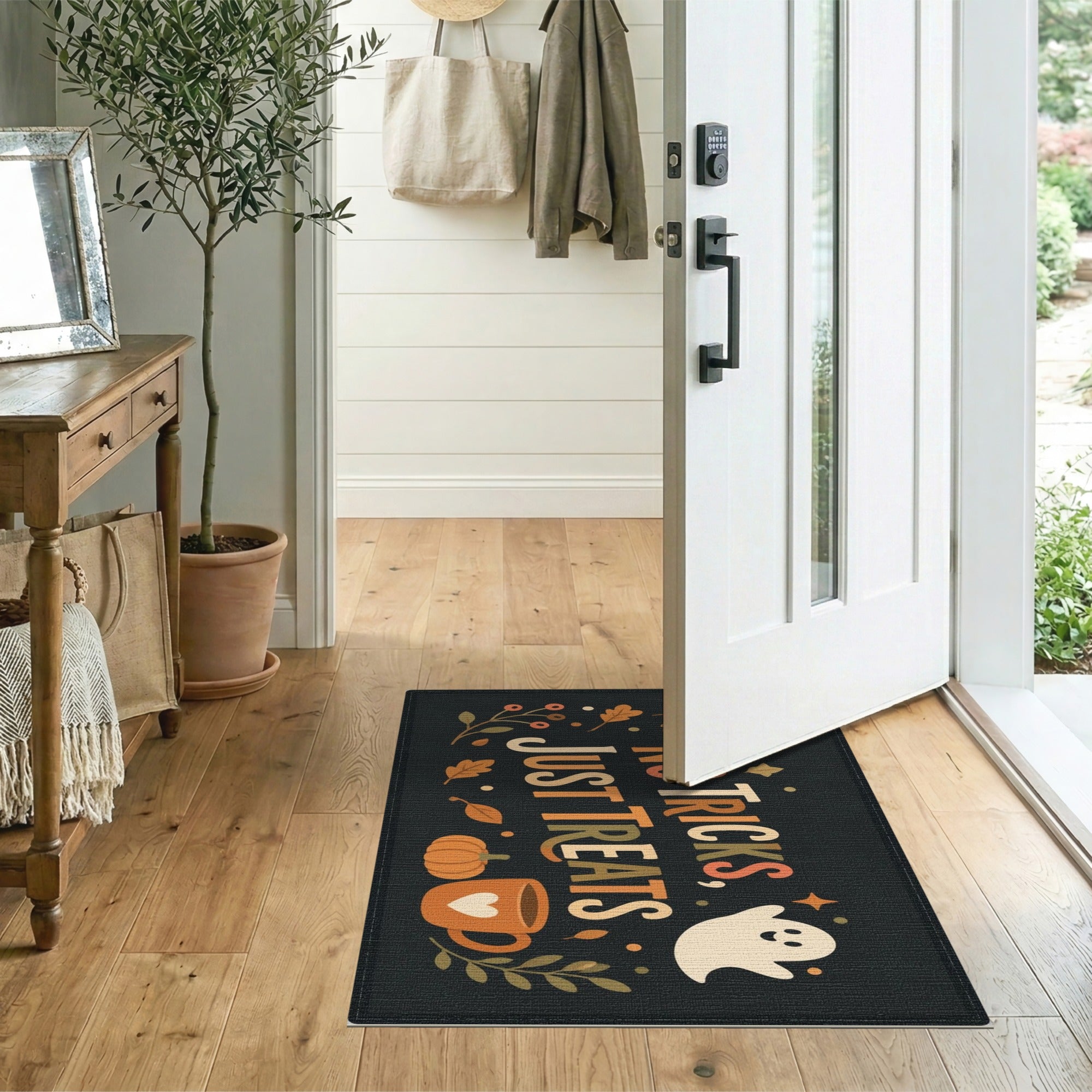 Just Treats No Tricks Area Rug