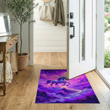 Purple Unicorn Dreamscape Area Rug