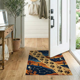 Starry Desert Paw Trail Southwestern Area Rug