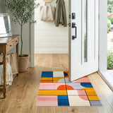 Bold Geometric Multi-Color No. 3 Area Rug
