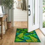 Floral Vintage Lush Fern Grove Area Rug
