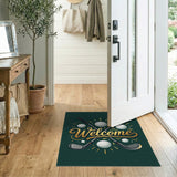 Golf Welcome Crossed Clubs Rug