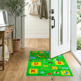 Kids ABC Alphabet Play Rug with Zoo Animals