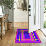 Vibrant Geometric Multi-Color No. 26 Area Rug